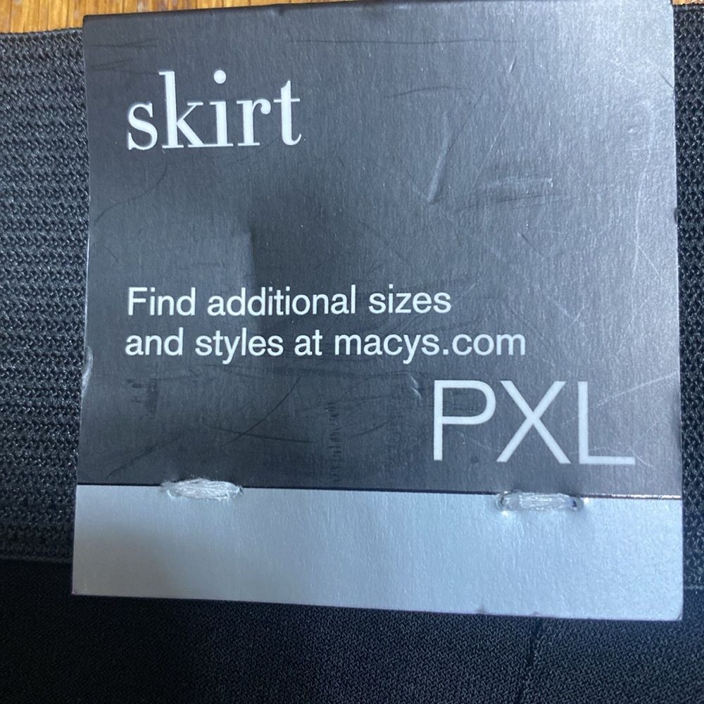 Alfani black flowy midi skirt size PXL - Picture 5 of 5
